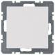 Berker 10091909 blank cover polar white, 1009 19 09 S.1/B.1/B.7 with center plate