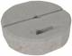 Dehn + Soehne 102012 DEHN BES17KGKT16D337 concrete base B55 17kg D 337mm with recessed grip