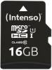 Intenso International 3423470 Intenso 16GB microSDHC Class10 UHS-I Premium + SD adapter