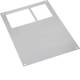 Hager M-DBLA6080 Cover plate IP40 with cable entry slots 600x800 galvanized