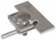 Dehn + Soehne 365221 Our concern saddle clamp 0,7-10mm 365,221, AL straight connection along u.quer