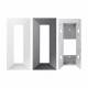 Hanwha Videoüberwachung SHS-165F Hanwha Techwin Intercom Zbh. Flush Mount