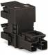 WAGO 770-1636 H-distributor 2-pole Black code A 3VK