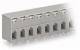 WAGO 741-307 feed-through terminal strip 0.08-2.5 mm² gray
