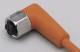 Ifm Electronic EVT013 IFM Kabeldose abgewinkelt M12 5p AC/DC Kontakte vergoldet