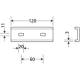 Legrand 0511-0100 Van Geel Verbinder Universal B120 H30 tauchfeuerverzinkt