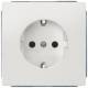 Siemens 5UB18550KK 5UB1855-0KK DELTA style, titan white 10/16 A 250 V cover plate without claws