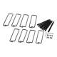 APC AR7707 NetShelter Kabelmanagement Ringe 750/800 mm breit 8 pcs