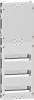ABN MFK15RK ESPRO-Verteilerfeld (Flach) 1x5-reihig, 24 TE, f. Reihenklemme