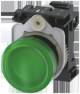 Siemens 3SU11036AA403AA0 3SU1103-6AA40-3AA0 Leuchtmelder 22 mm rund Ku. grün Linse glatt AC 110 V