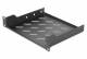 DIGITUS 1U shelf 44x254x200 mm, black (RAL 9005)