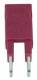 Harting Han ES Press Steckbrücke 2x1 rot quer 16A VE=5St 09330009820