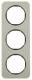 Berker 10132104 R.1 frame, stainless steel / black