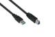 kabelmeister USB3.0 Kabel A-A UL schwarz 0,5 m