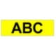 Brother MK621BZ Nicht-laminiertes Schriftband 0,9cm x 8m