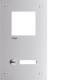 Hager RTQ101X front plate intercom mono 1 button