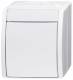 Busch Jaeger 2CKA001085A1627 BJ 2601/2W-54 Wippschalter 2p ocean IP44 Wechselschalter AP alpinweiss