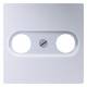 Jung A561PLTVAL Cover for Antennen-/TV-Dose, A 561 PL CTA, aluminum
