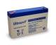 Ultracell 46759 UL Bleiakku 6 V, 7 Ah (UL7-6) - Faston (4,8 mm) Bleiakku