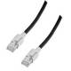 Patchkabel RJ45, CAT6A 500Mhz, 15m, schwarz S-STP(S/FTP) VC LED in den Steckern!,
