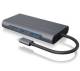 Dockingstation IcyBox USB-C → USB3.0/HDMI/VGA/LAN/SD/mSD/