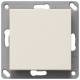 Gira 242101 Radio wall transmitter, battery, 1-gang System 55 Cream