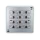 KN 100680 Nienhaus wireless keypad with adjustment keys, ALU front plate, power supply