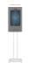 Allnet display 21 inches, disinfection terminal e.g. Stand, color white