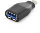 DIGITUS AK-300506-000-S USB Type-C adapter, Type-C - A female, black