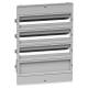 Schneider Electric NSYDLA84G Schneider RAL7035 machine cover 4x21 modules