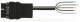 WAGO 771-8995/208-501 connecting cable black