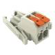 WAGO 831-1102/037-000 1-wire female connector, 100% mis-mating protected, lever