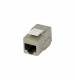 Keystone module, TP socket (RJ45), CAT6A, 500MHz, short, with cable clamp, Synergy 21