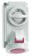 Bals 1625 Wandsteckdose GT abschaltbar 16A 5p 400V 6h IP67 Gehäuse Gr:170x90