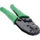 InLine® Crimpzange, Koax HT-336G für RG 58,59,62,174, WBC 110, 195/200, 240
