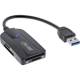 InLine® Card Reader, USB-A, USB 3.2 Gen.1, für SD und microSD