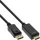INLINE DisplayPort to HDMI converter cable 4K/60Hz black 3m