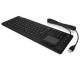 Keyboard Keysonic KSK-6231INEL (FR) industrial touchpad W-tight bl bulk