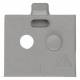 Merten MEG3961-8029 10Doppeleinführung, light gray AQUASTAR