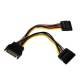 Startech.com PYO2SATA 6in SATA Power Y-Splitter-Kabel-Adapter M/F