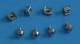 Allnet 48,3 cm ( 19 inch )Acc. Fixing set, cage nuts ,100-Pack, M6,
