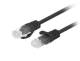 Lanberg PCU6-10CC-0025-BK Patch cable CAT.6 UTP 0.25 m Fluke Certificate black