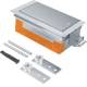 Hager BKWE200070 End piece adjustable height with tray steel sheet for BKW 200x(70-110)mm