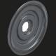 Kaiser 1084-05 edge recesser D:74 mm MULTI4000 for flush socket installation