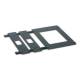 APC AR8190BLK Third Party Rack Trough und Partition Adapter