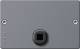 Gira 135828 end cap 1358 28 anthracite, for 3x1, 5qmm PROFILE 55 alu