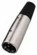 MONACOR NC-507/P XLR connectors, 3 poles,