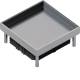 HAGER EKQ060BL25 Edelstahlkassette Q06 blind Belag T=25mm