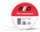 RED 2130-10-0002 soft PVC insulating tape VDE 10 m x 15 mm on acrylate basis white