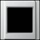 Jung A581AL Frame 1-fold, A 581 AL, aluminum